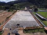 Centro de Eventos de Itagi avança em ritmo acelerado e se prepara para o São Pedro 2025