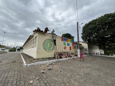  Prefeitura de Itagi realiza reforma completa no Colégio CECPO para melhorar estrutura educacional