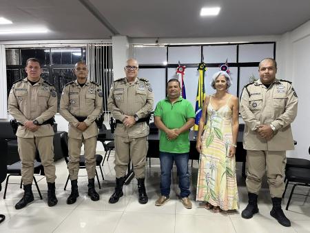Prefeitura de Itagi avança na implantação do Colégio Modelo em parceria com a Polícia Militar